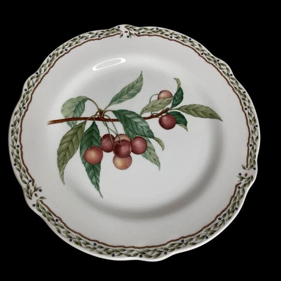 Noritake Royal Orchard Plates 8-1/2" Salad Luncheon Dessert Fruit 9416 Set Of 4 - Picture 9 of 14